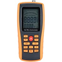 Los mejores  - GM8903 Anemómetro portátil- medidor de viento digital- medidor de flujo de aire con luz de fondo para windsurf- pesca…